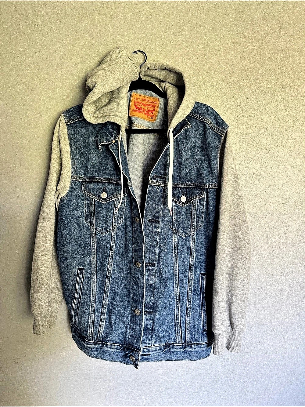 Levi's Hybrid Hoodie Trucker Jacket XXL